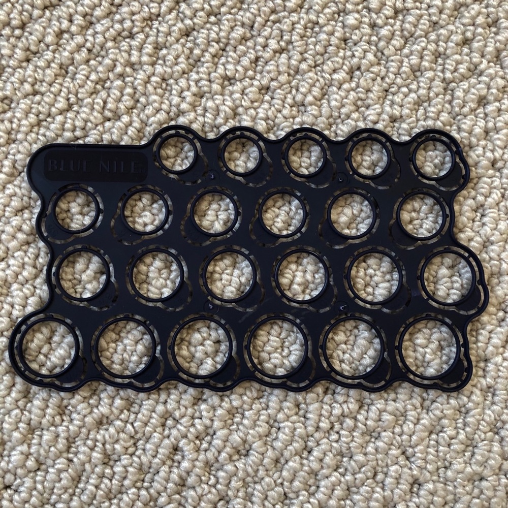 Set of plastic ring sizers. Brand new.